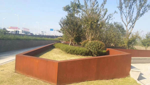 社旗县耐候钢挡土墙
